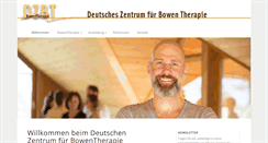 Desktop Screenshot of bowentherapie.de