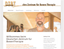Tablet Screenshot of bowentherapie.de